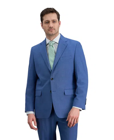 Haggar Jmh Men's Premium Stretch Classic Fit Suit Jacket In Blue