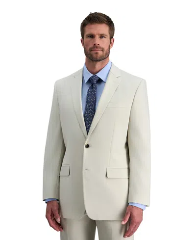 Haggar Jmh Men's Premium Stretch Classic Fit Suit Jacket In Brown