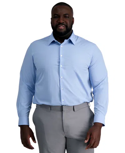 Haggar Men's Big & Tall Classic-fit Dress Shirt In Coronet