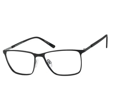 Haggar Men's H275 Rectangle Eyeglasses In Matte Black