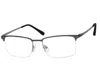 Haggar Men's H287 Rectangle Eyeglasses In Mt. In Black