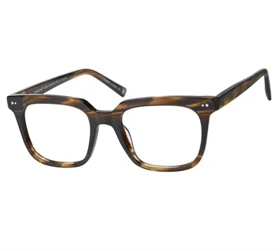 Haggar Men's H290 Eyeglasses In Chocolate