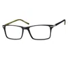 Haggar Men's H292 Eyeglasses In Matte Black