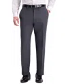 Haggar Men's Travel Performance Suit Separates Tailored Fit Pants In Gray