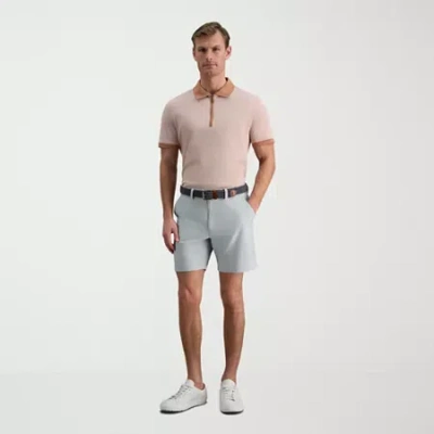 Haggar Mens 7" Moisture Wicking 1 Pair Hybrid Short In Silver