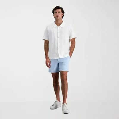 Haggar Mens 7" Stretch Fabric 1 Pair Chino Short In Multi