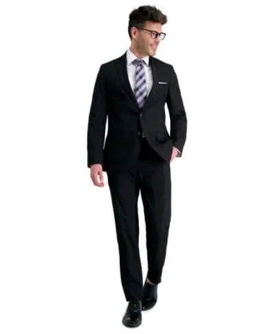 Haggar Mens Smart Wash Slim Fit Suit Separates Pants Jackets In Charcoal