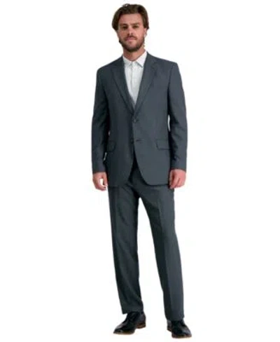 Haggar Mens Travel Performance Suit Separates In Blue