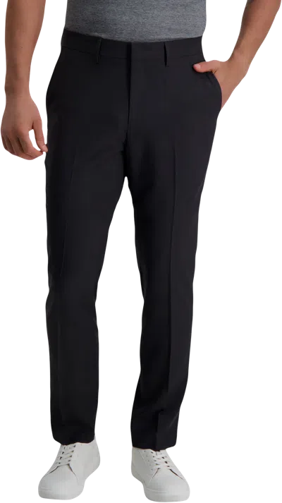 Haggar Men's Smart Wash Slim Fit Suit Separates Pants In Charcoal