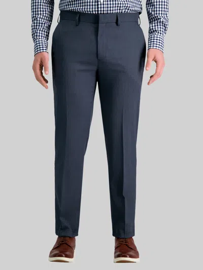 Haggar Smart Wash Slim Fit Suit Pants In Blue