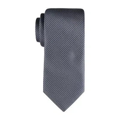 Haggar Solid Tie In Gray
