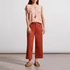 Haggar Tribal Combo Print Blouse In Pink Dust