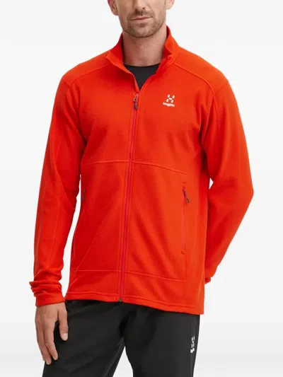 Haglöfs Buteo Zip-up Sweater In Orange
