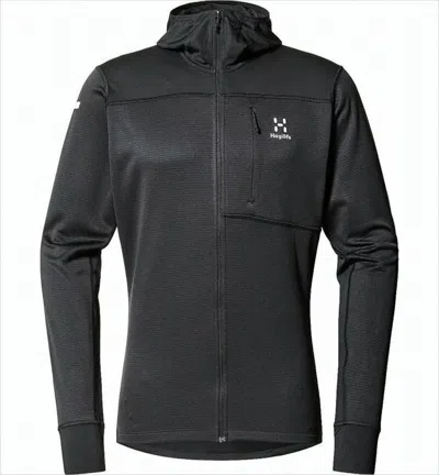 Haglöfs Fitted Black Activewear Jacket With Hood