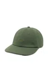 Haglöfs Logo-embroidered Patterned-strap Cap In Green