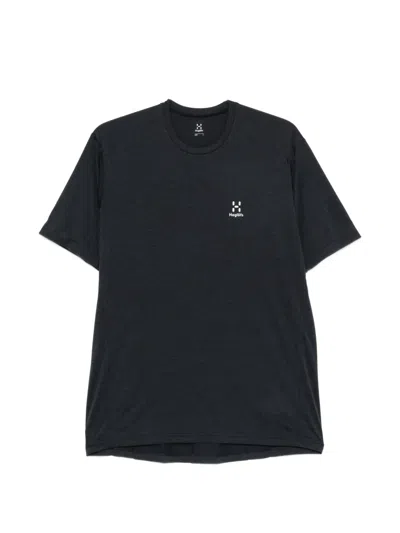 Haglöfs Logo-print Short-sleeve T-shirt In Black