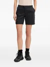 Haglöfs Logo-print Zip-pocket Shorts In Black