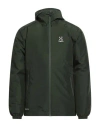 Haglöfs Man Jacket Green Size S Recycled Polyester In Green