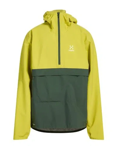 Haglöfs Man Jacket Lime Green Size L Recycled Polyester