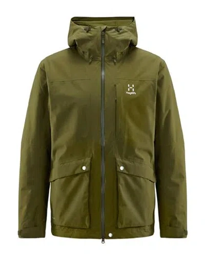 Haglöfs Man Jacket Military Green Size S Polyester