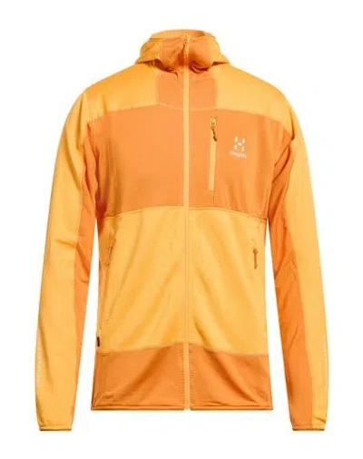 Haglöfs Man Jacket Yellow Size Xl Recycled Polyester, Elastane