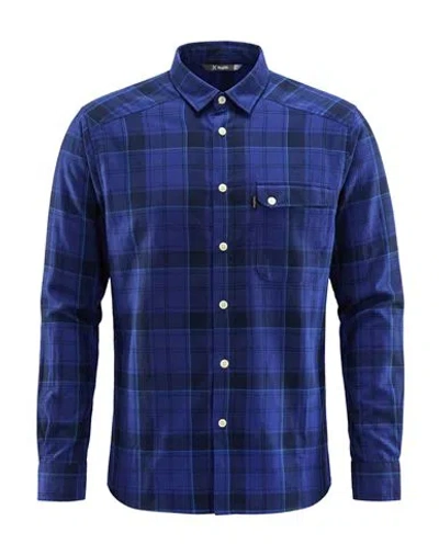 Haglöfs Man Shirt Blue Size S Polyester