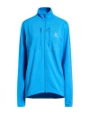 Haglöfs Man Sweatshirt Azure Size L Recycled Polyester, Elastane In Blue