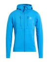 Haglöfs Man Sweatshirt Azure Size Xxl Polyester, Elastane In Blue