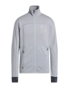 Haglöfs Man Sweatshirt Grey Size Xl Recycled Polyester, Lycra In Gray