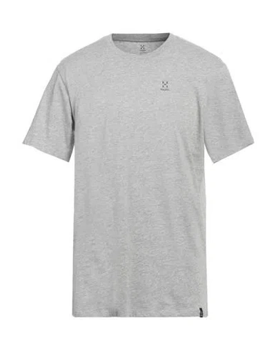 Haglöfs Man T-shirt Grey Size Xl Organic Cotton