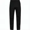 Haglöfs Minimalist Straight Pants With Zippered Pockets In Black