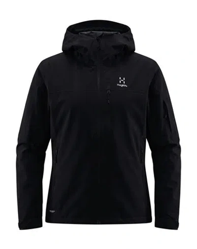 Haglöfs Woman Jacket Black Size Xs Recycled Polyester
