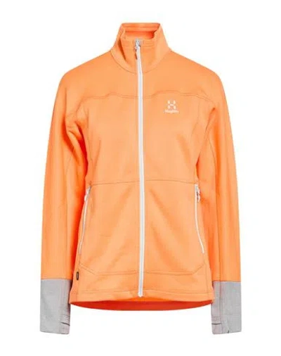 Haglöfs Woman Jacket Orange Size L Recycled Polyester, Lycra