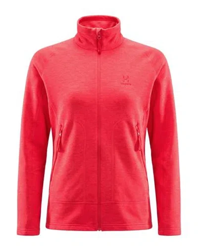 Haglöfs Woman Jacket Red Size L Recycled Polyester, Elastane