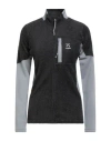 Haglöfs Woman Sweatshirt Charcoal Size Xl Recycled Polyester, Polyester In Gray