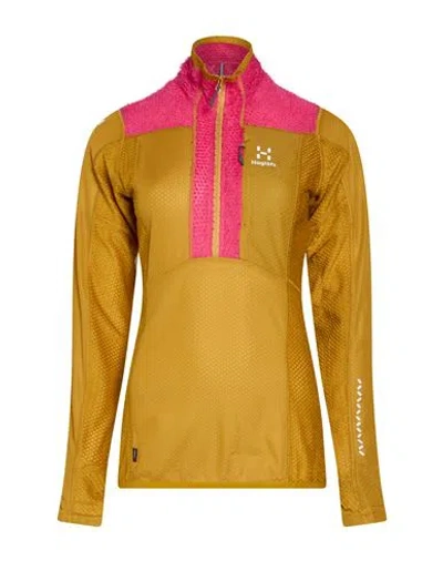 Haglöfs Woman T-shirt Marigold Size Xs Polyester In Yellow