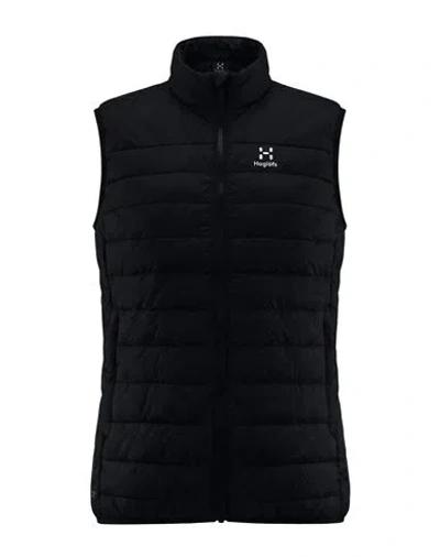 Haglöfs Woman Vest Black Size Xs Recycled Polyamide