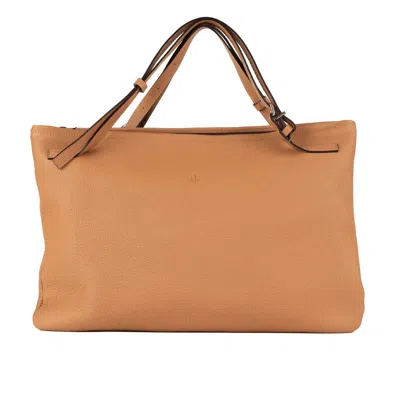 Hags Winona Leather Bag Leather In Brown