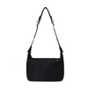 Hah Archive Women's Ark Messenger Bag - Crease Black In Black