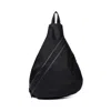Hah Archive Women's Hybrid Messenger Bag - Black In Black
