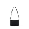 Hah Archive Women's Round Stitch Crossbody Bag M - Black Edition In Black