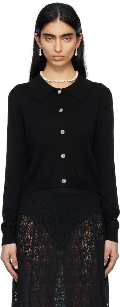 Hai Black Anselma Cardigan