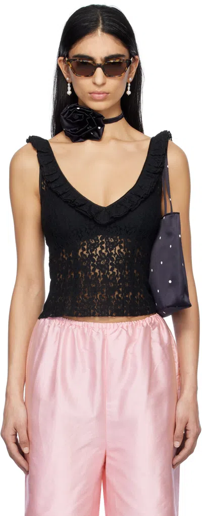 Hai Black Moa Tank Top