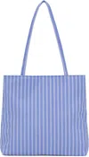 Hai Blue & White Bobbie Bag In Blue/white Stripes W