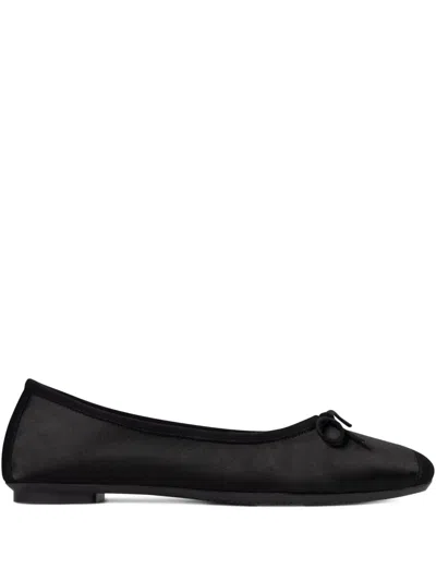 Hai Harmony Satin Bow Ballet Flats