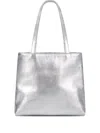 Hai Little Metallic Leather Tote Bag