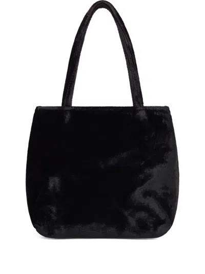 Hai Little Velvet Tote Bag In Black