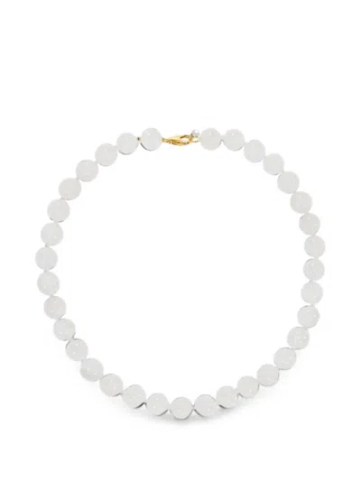 Hai Moonshine Beaded Necklace In White
