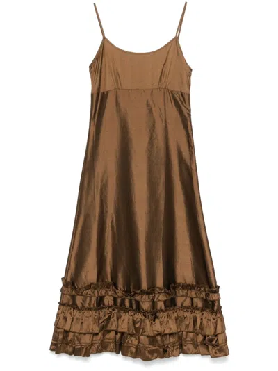 Hai Orla Midi Dress In Braun