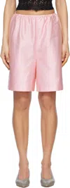 Hai Pink Adeline Shorts In Candy Pink